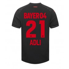 Bayer Leverkusen Amine Adli #21 Hemmatröja 2023-24 Korta ärmar